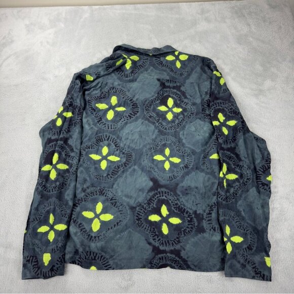 Stussy Men's Size Large Sonoma Camp Collar Printed Crepe Shirt 100% Rayon - Picture 5 of 15